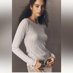 NWT PILCRO Perfect Layering Knit Tee